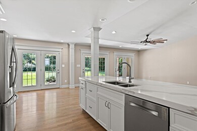 kitchen, breakfast nook & family room