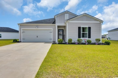 Close up view of the front of the home.