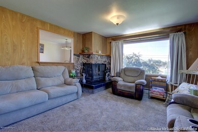 Cozy Fireplace In Living Room