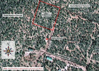 Satellite lot 1 map closer up