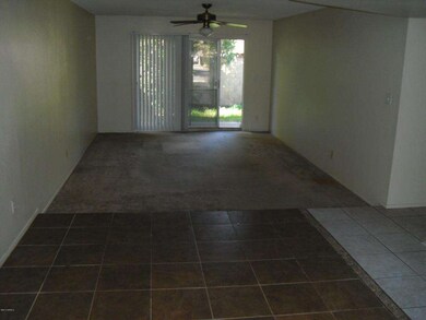 Formal dining & living area