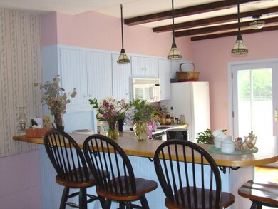 Bright and sunny modern kitchen...