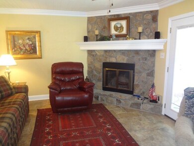 Real Rock Fireplace