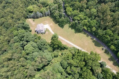 The property sits on a private, beautiful, tree-li