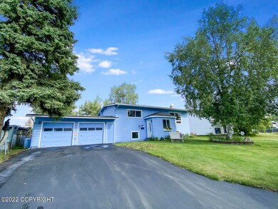 Front with Big Driveway