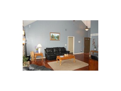 Vaulted ceilings in Great Room