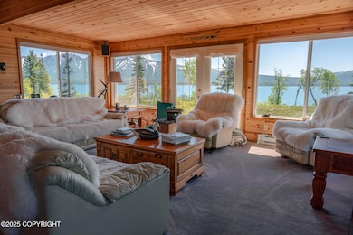Lake Clark Cabin - Living Room 3