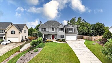 Beautiful lot.  House sits up a slight hill, levels off at the top and has a mostly level backyard.