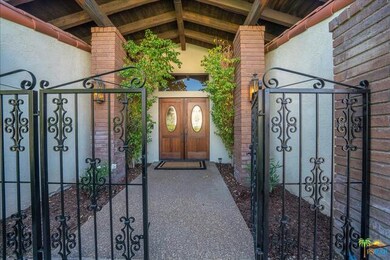 Gated entry.