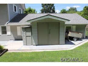 Storage Bldg off 2-Car Garage