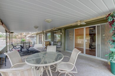 nice large covered patio