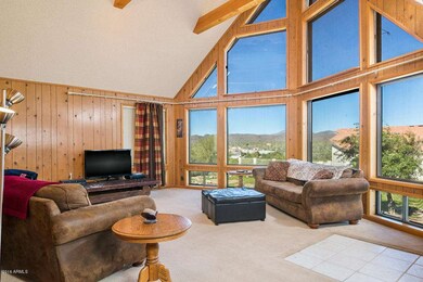 Family room with a view