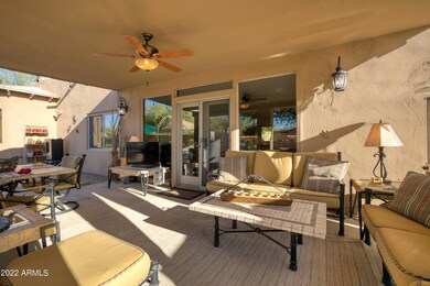 Large covered patio