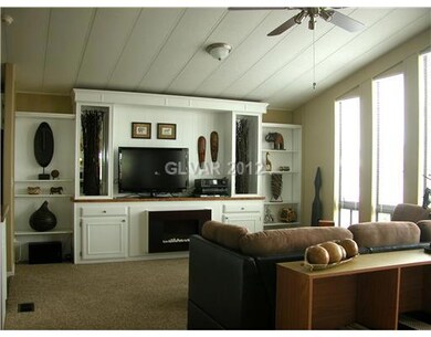 Living Room. Living Room with Entertainment Center