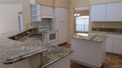 Handsome granite counters