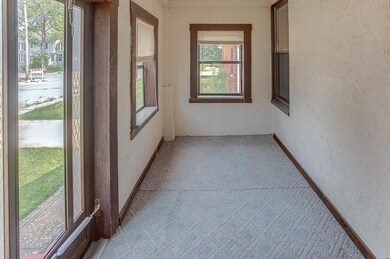 Enclosed front porch