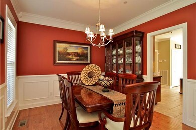 Gorgeous formal dining.