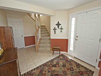Entry/Foyer. Large entrance with ceramic tile floo