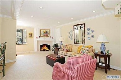 Main Home Living Room with Fireplace