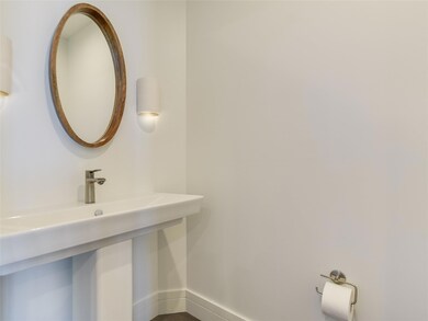 Bathroom with baseboards