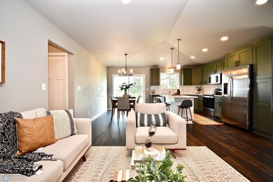 LR view to Dining/Kitchen