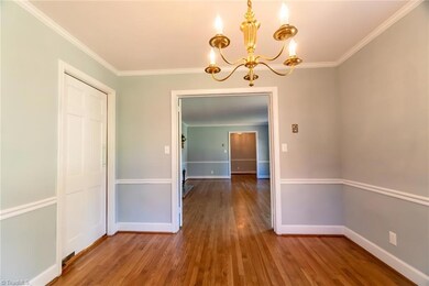 Back on the market with newly stained oak hardwood floors!