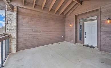 Large front patio.