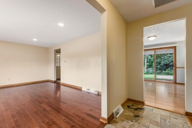 Entry Foyer & Living Room