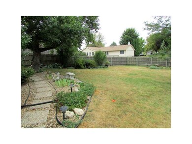 Yard/Garden. Beautiful landscaping and wood privac