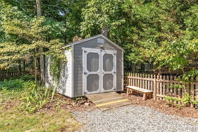 Very well constructed shed with lots of storage