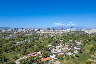 The Las Vegas Strip is only a few miles to the west.