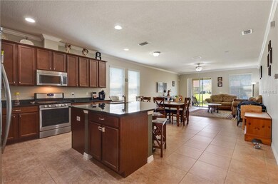 Oversized Tile and Crown Molding