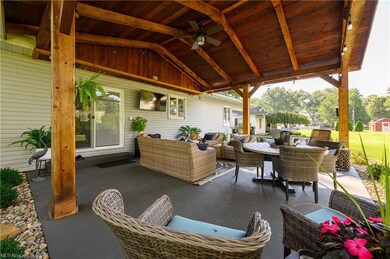 View of patio / terrace featuring an outdoor livin