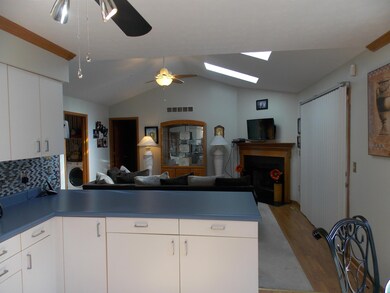 kitchen overlooking great room