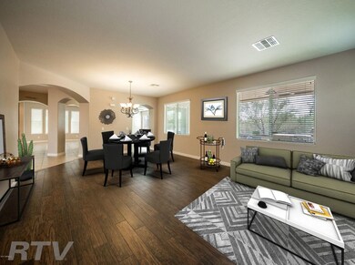 Formal Living & Dining (Staged)