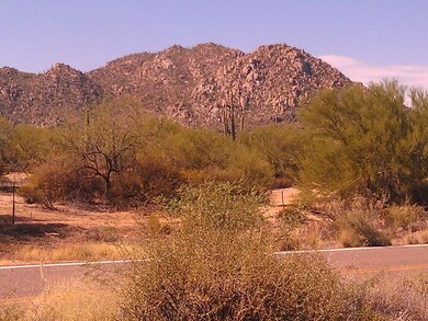 looking south toward the mountains