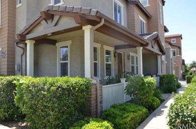 Porch wraps around unit for plenty of outdoor area