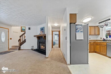 open living dining area