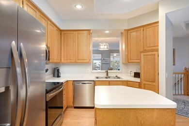 Lots of cabinet space and counter space.