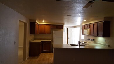 Entrance door + Kitchen