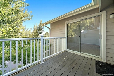 Main-level Deck with access to Living Room & Primary Suite