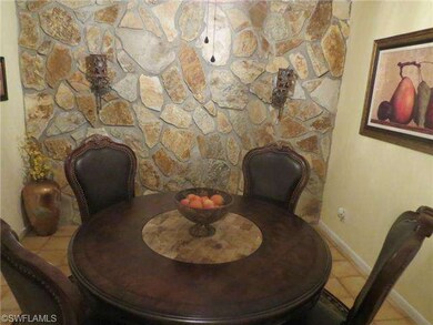 Gorgeous dining room just off of the kitchen.  The