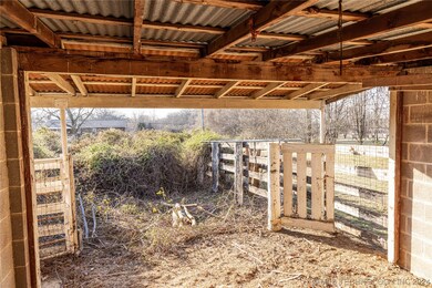 Stable looking toward pen