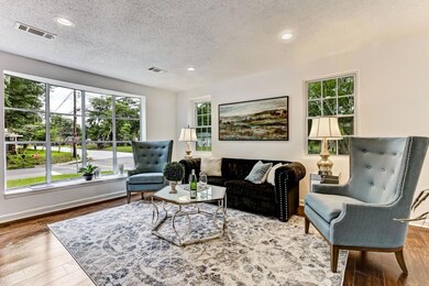 Spacious living space.