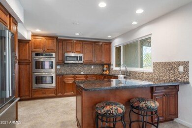 kitchen with breakfast bar