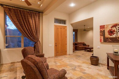Formal Dining into Formal Living Room