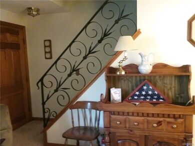 Stair railing in Living Room
