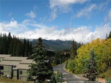 View. Snow Capped Peaks of Ten Mile Range from Upp