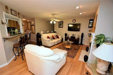 Living Room showing beautiful Bamboo Floors.