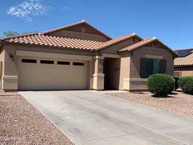 Landscaped front yard